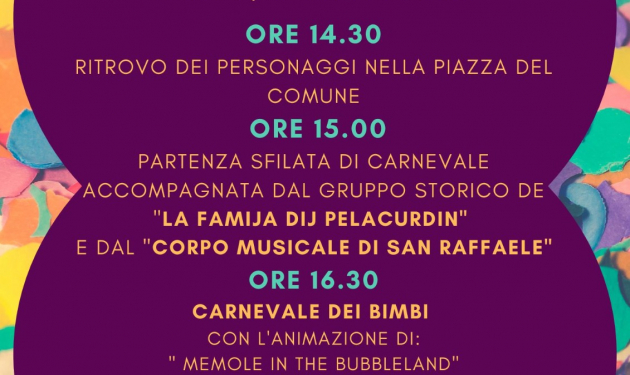 Carnevale a San Raffaele C.na