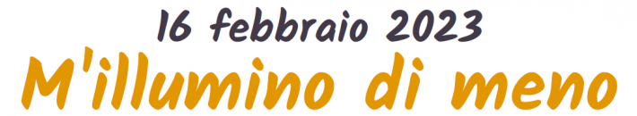 M'illumino di meno 2023